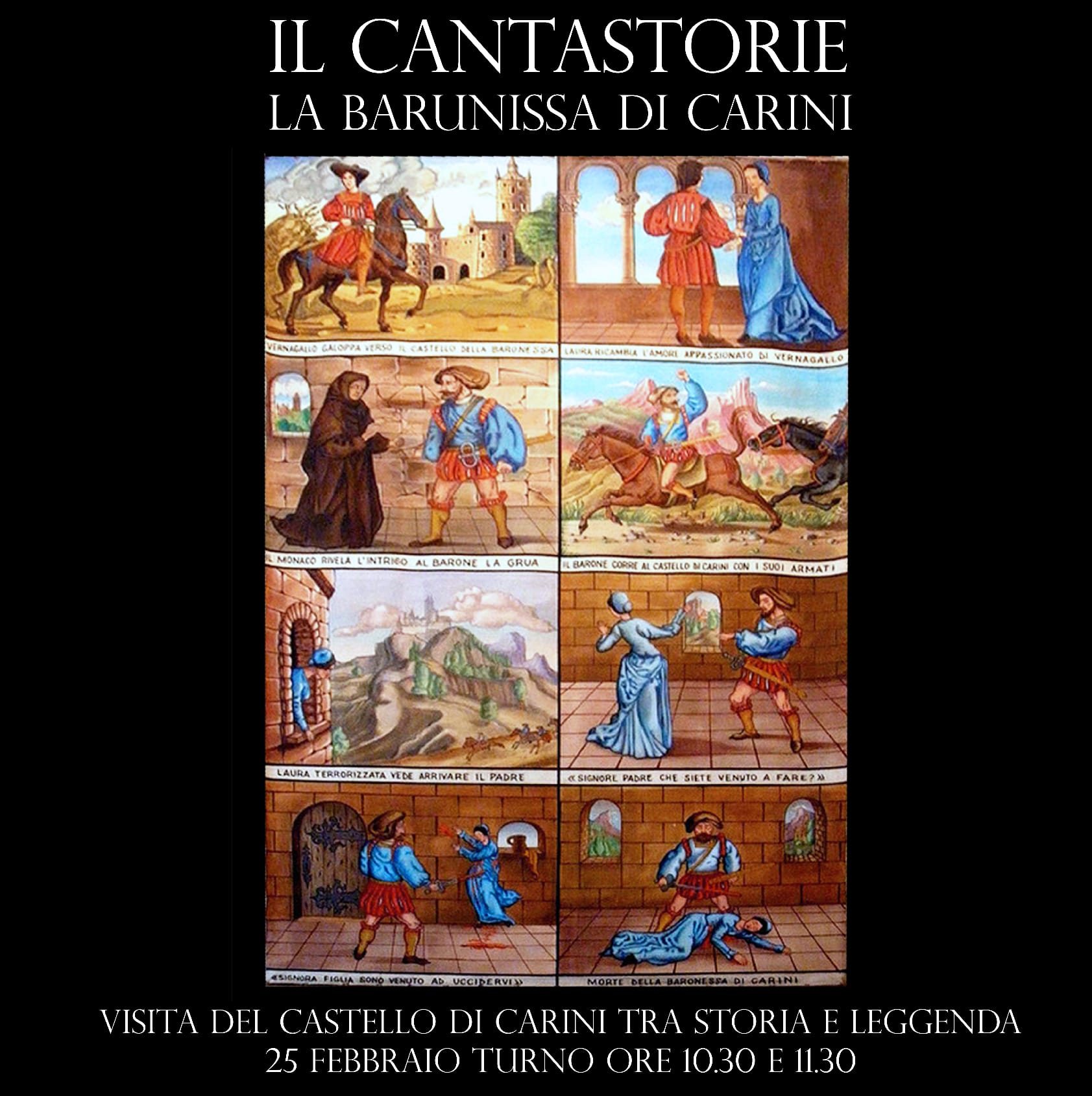 Vivi la leggenda al Castello: viaggio nel tempo con il cantastorie