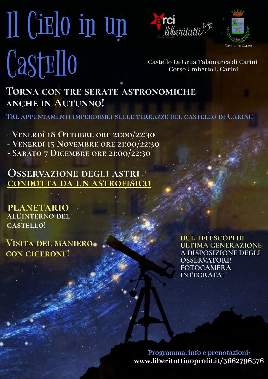 Torna l'evento "Il cielo in un castello"