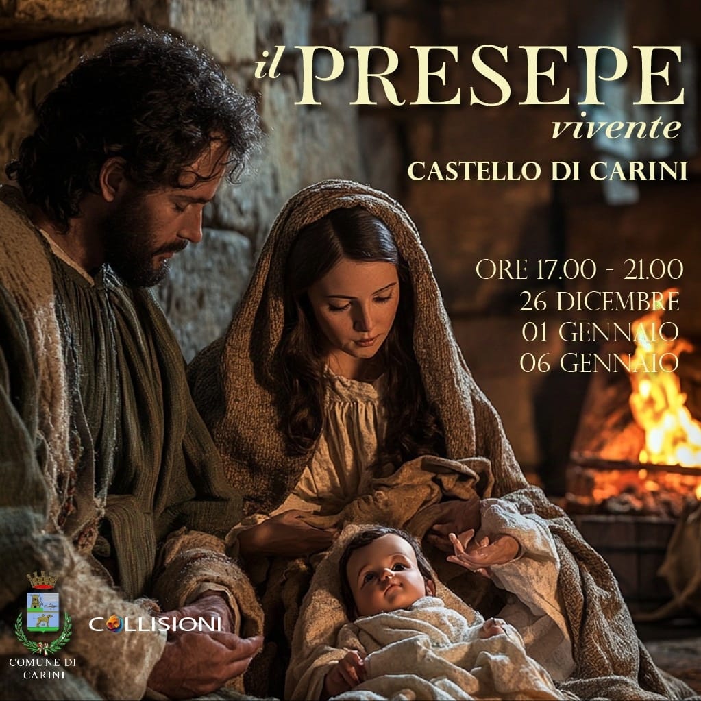 Al Castello torna il presepe vivente