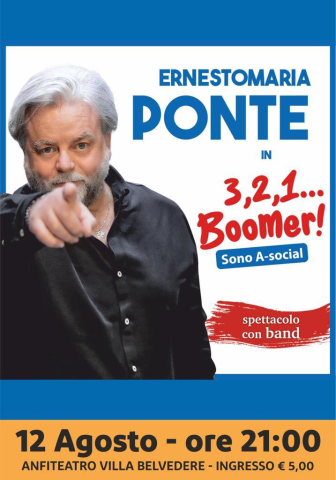 Ernestomaria Ponte in “3, 2, 1 Boomer - Sono A-Social”