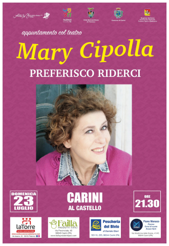 La comicità di Mary Cipolla al Castello con “Preferisco riderci”