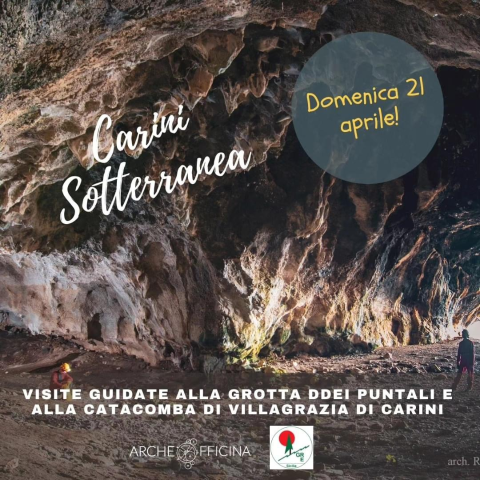 Carini Sotterranea: visite alle catacombe e alla grotta dei Puntali