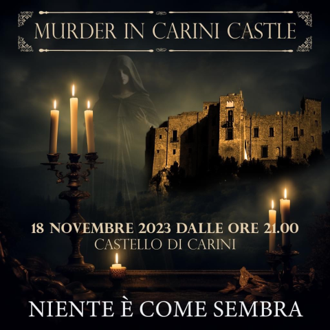“Murder in Carini Castle”, altra data per il tour con delitto 