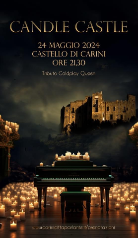 Concerto per pianoforte a lume di candele: torna "Candle Castle"