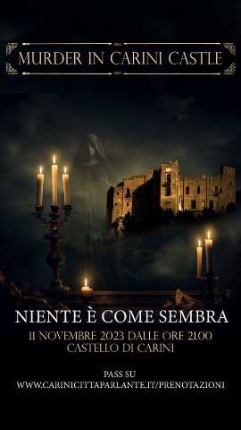Tour con delitto al Castello: torna “Murder in Carini Castle”