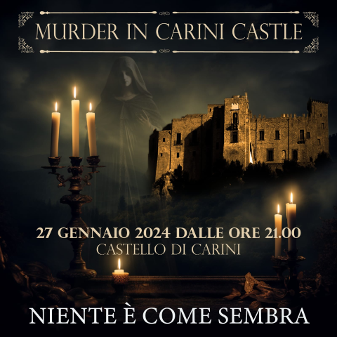 Quattro sold out e 1.250 visitatori: torna "Murder in Carini Castle"