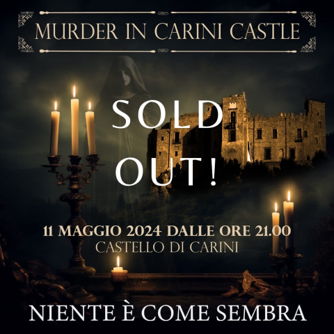 "Murder in Carini castle": l'evento al castello ancora una volta sold out 