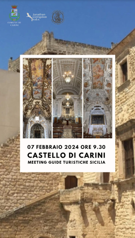 Carini promuove le bellezze del territorio: al Castello il Meeting guide turistiche Sicilia